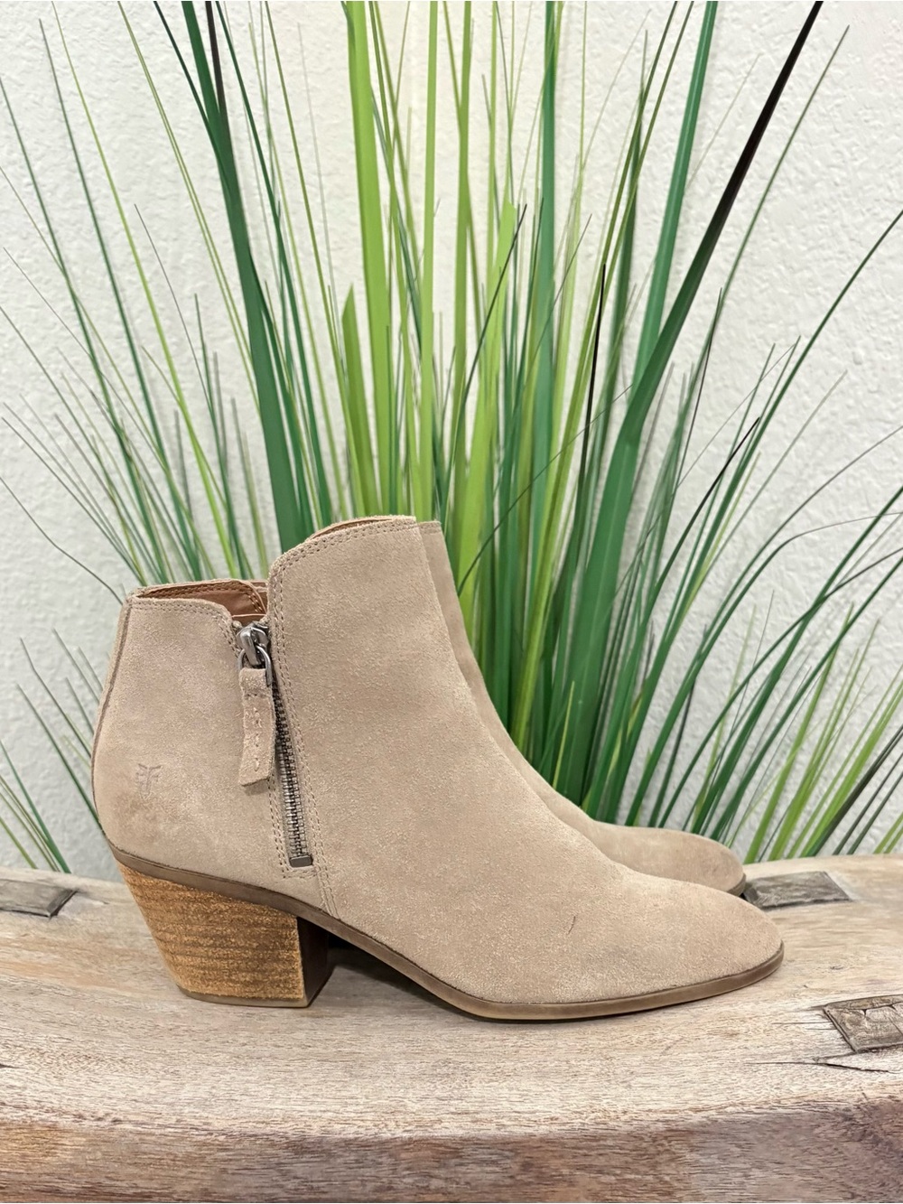 Frye Judith Suede Ankle Booties